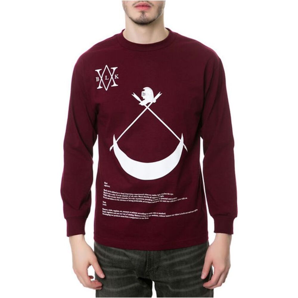 Black Scale Mens The Definition LS Graphic T-Shirt, NWT